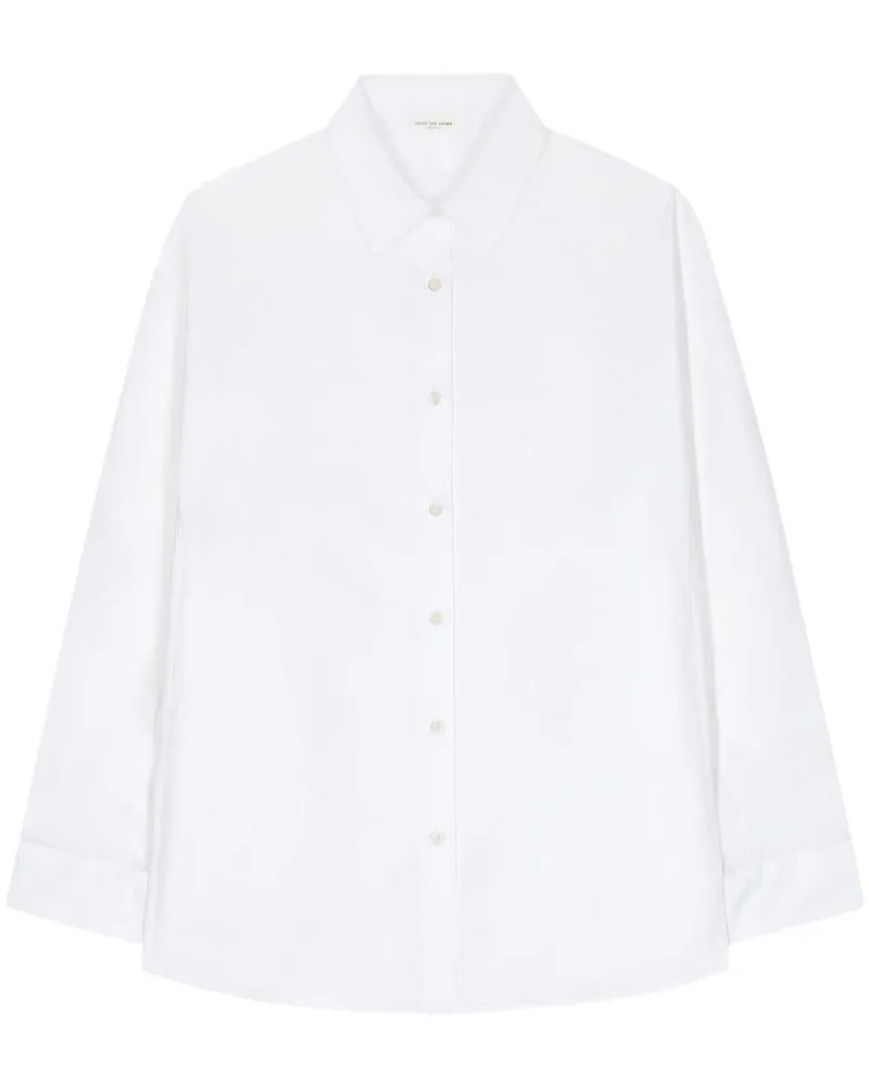 Dries van Noten Klassisches Hemd - Weiß Weiß