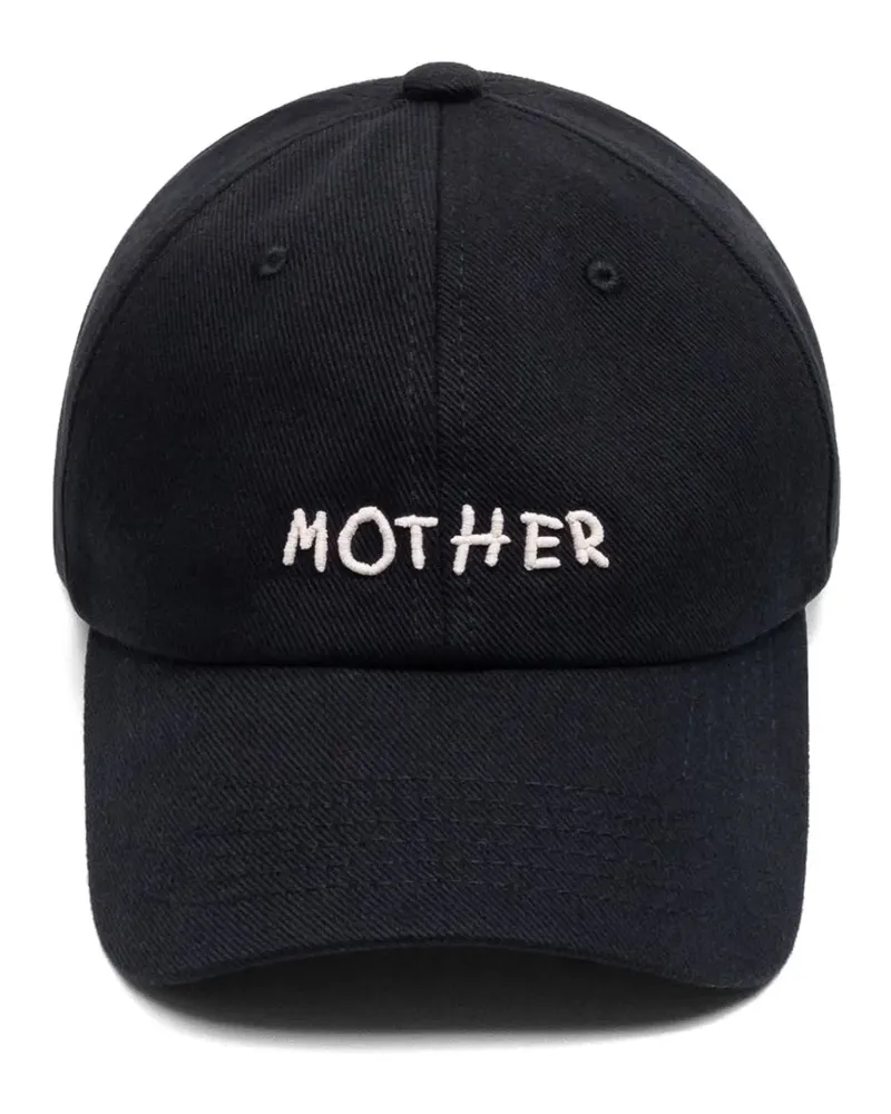 RUSLAN BAGINSKIY Mother Baseballkappe mit Logo-Stickerei - Schwarz Schwarz