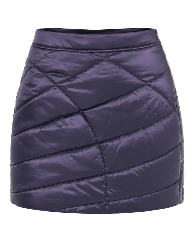 Woolrich quilted padded mini skirt - Violett Violett