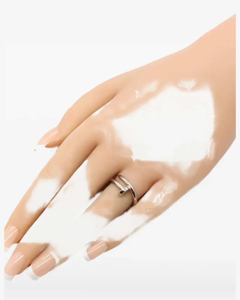 Cartier 2010s 18K white gold Justo Ann Kuru ring - Silber Silber