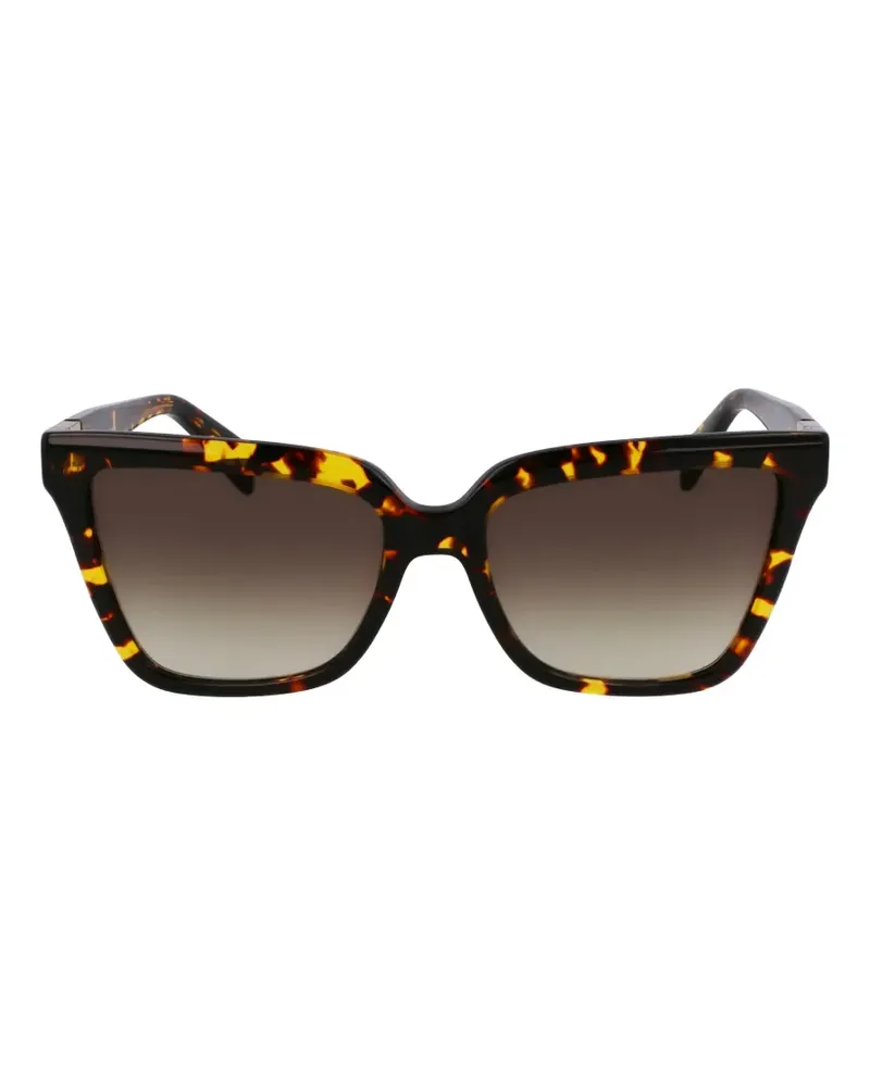 Liu Jo Eckige Sonnenbrille in Schildpattoptik - Braun Braun
