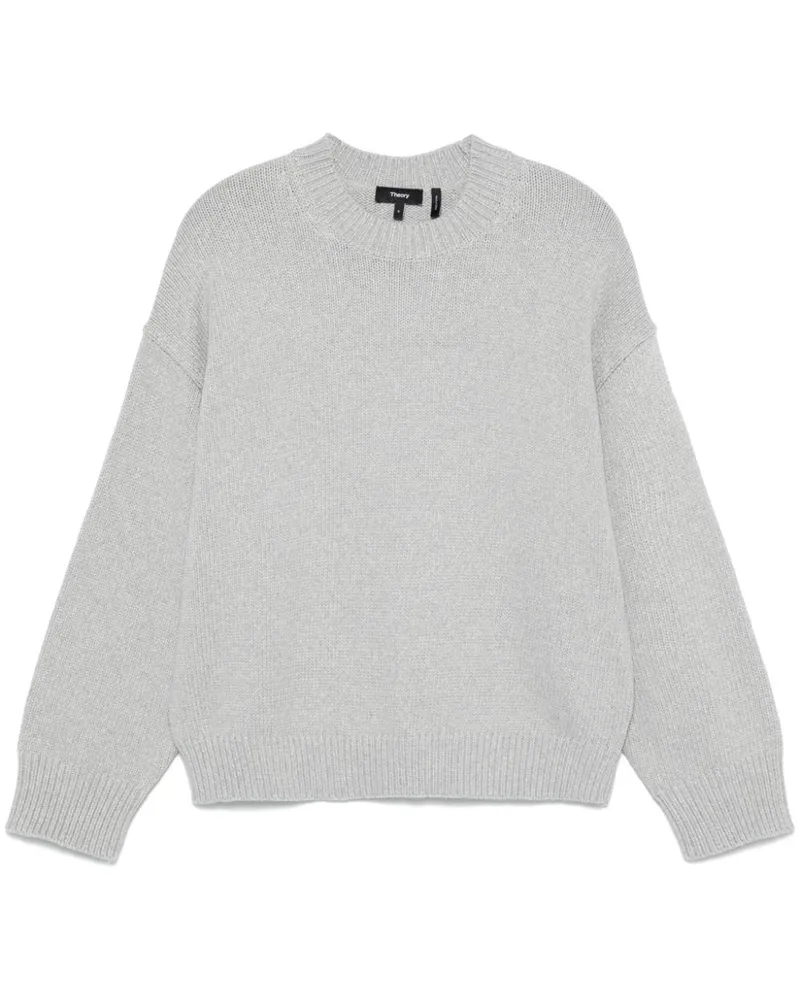 Theory Pullover mit Rundhalsausschnitt - Grau Grau