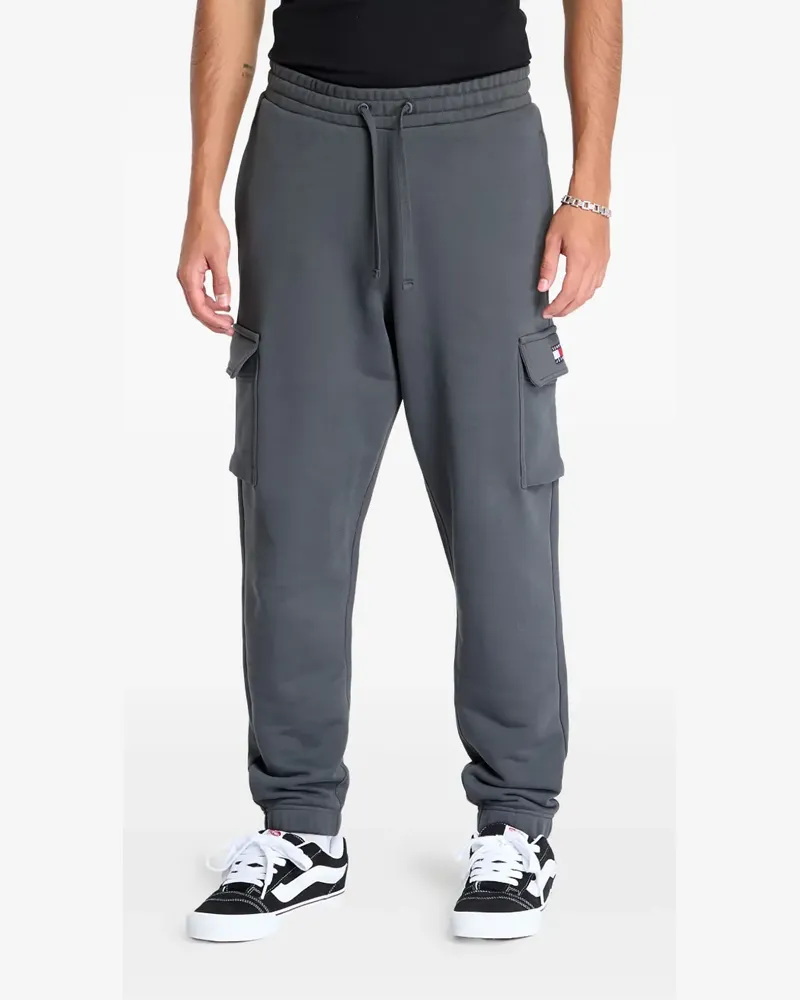 Tommy Hilfiger Cargohose mit Logo - Grau Grau