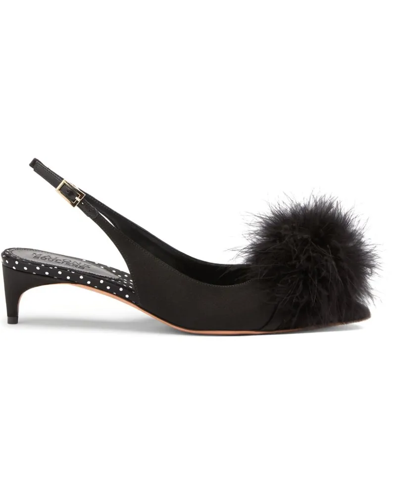 Malone Souliers Andrea Slingback-Pumps 40mm Schwarz