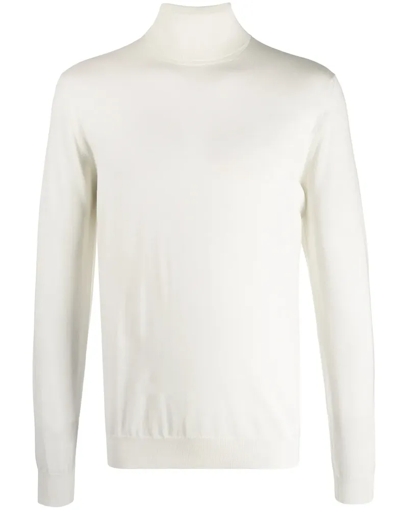 Drumohr  Pullover mit Rollkragen - Weiß Weiß