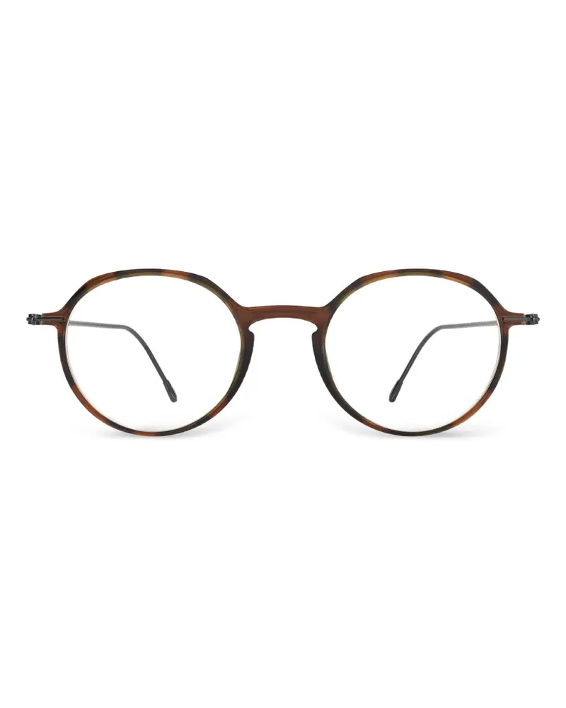 Silhouette Lite Spirit round-frame glasses - Braun Braun