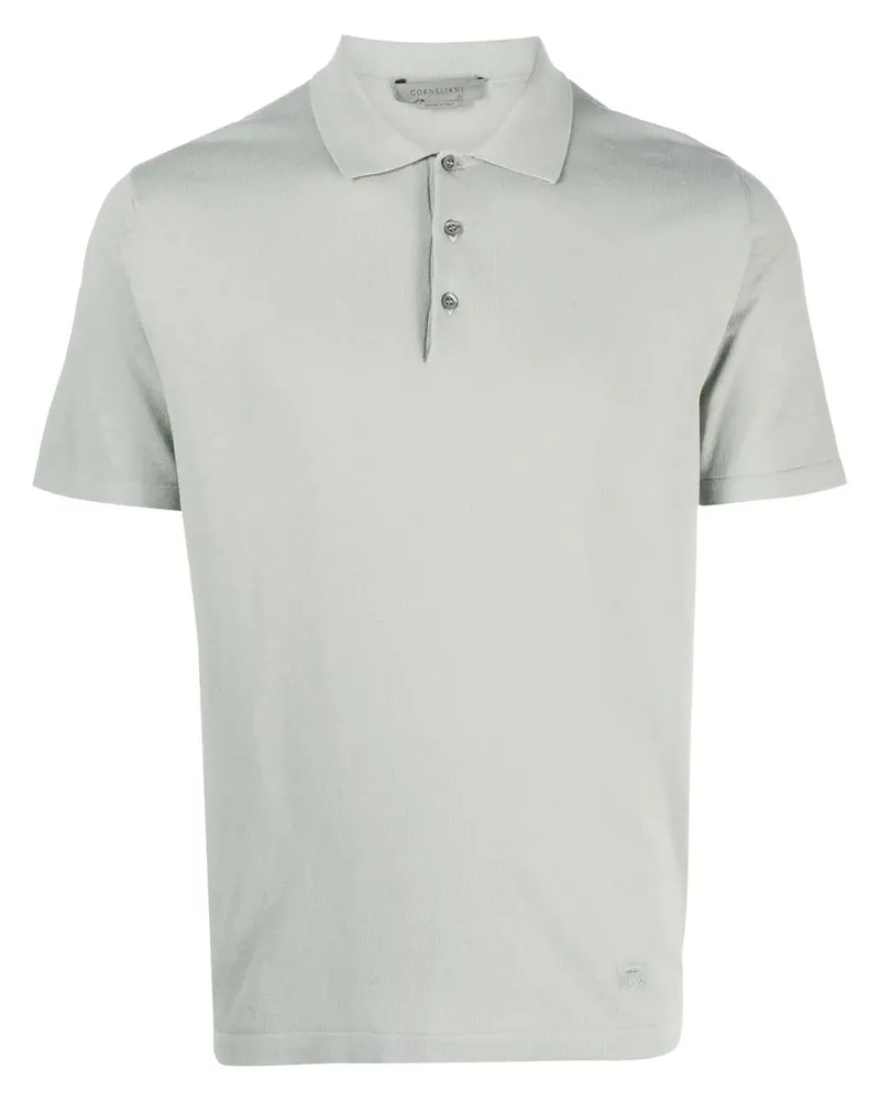 Corneliani Klassisches Poloshirt - Grau Grau