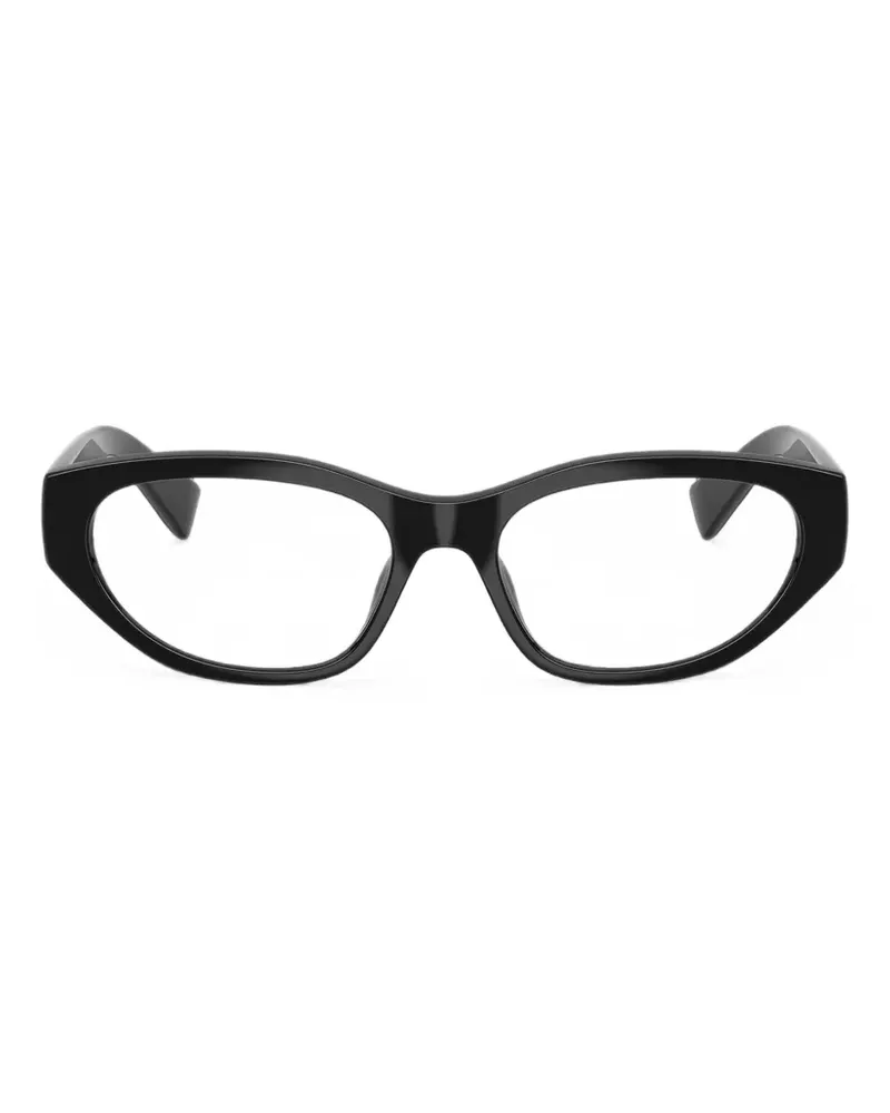 Miu Miu Cat-Eye-Brille - Schwarz Schwarz