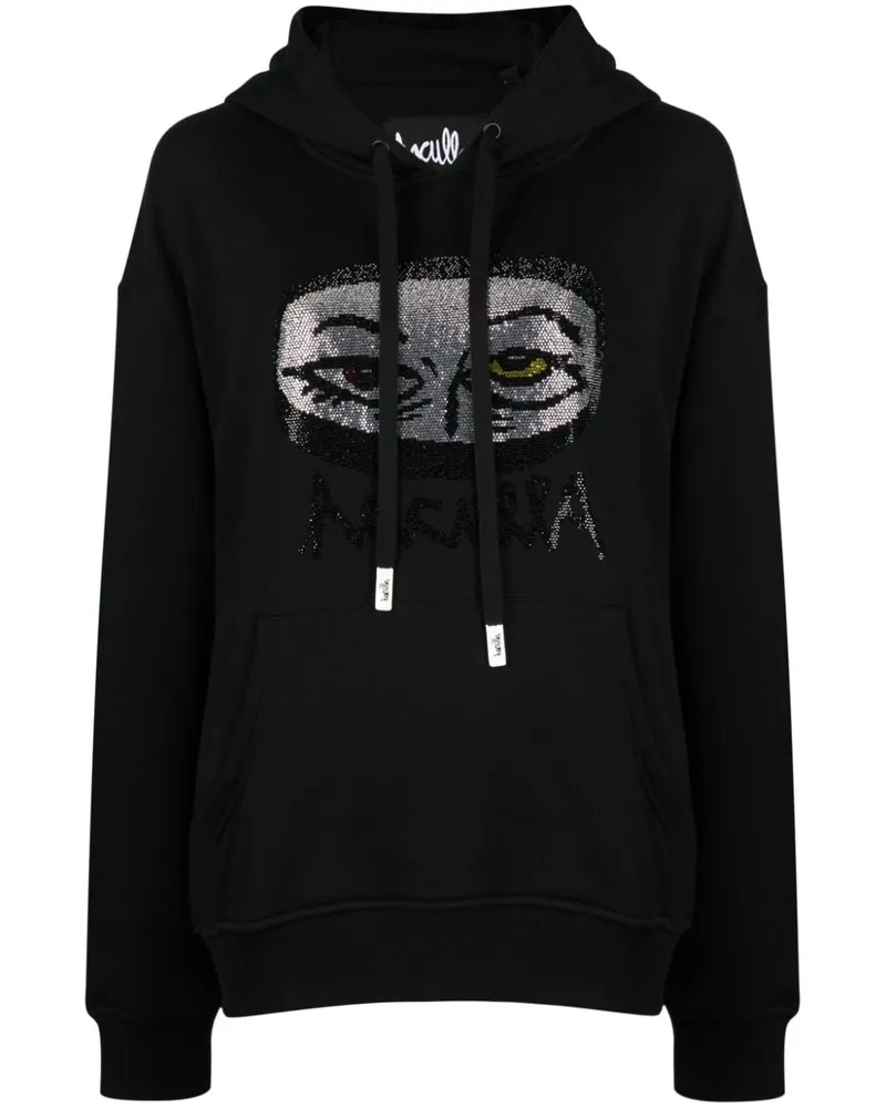 Haculla Man Eyes On You Hoodie Schwarz