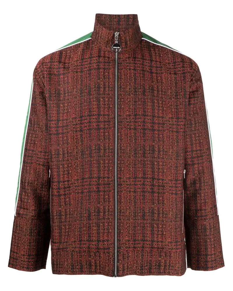 AHLUWALIA Jacke mit Karomuster - Braun Braun