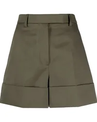 Thom Browne Shorts aus Baumwoll-Twill Grün