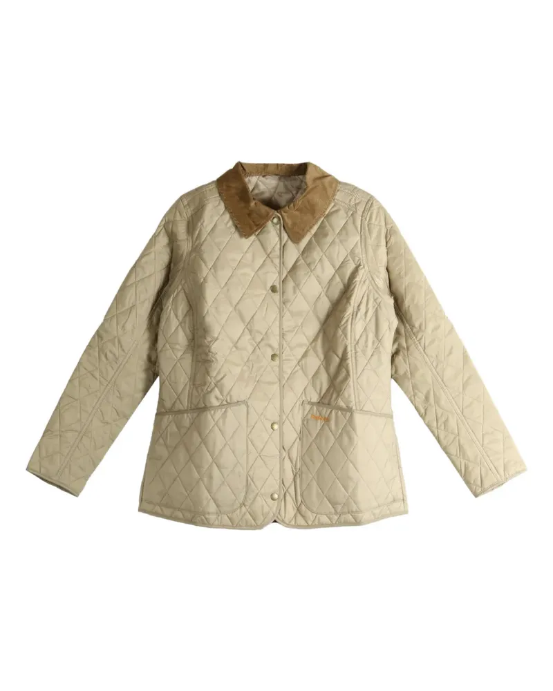 Barbour quilted collared jacket - Nude Nude
