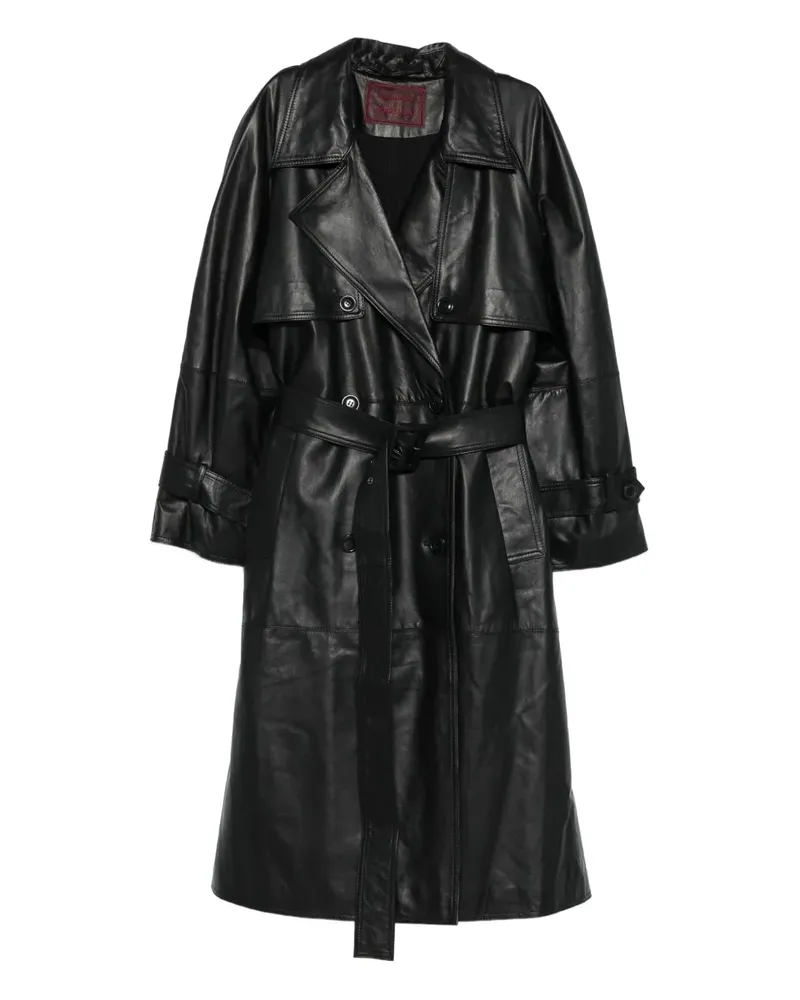 MARELLA Jacke mit Gürtel - Schwarz Schwarz