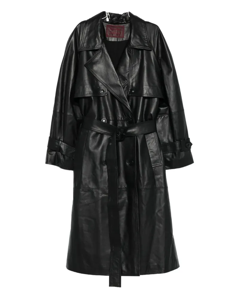 MARELLA Jacke mit Gürtel - Schwarz Schwarz