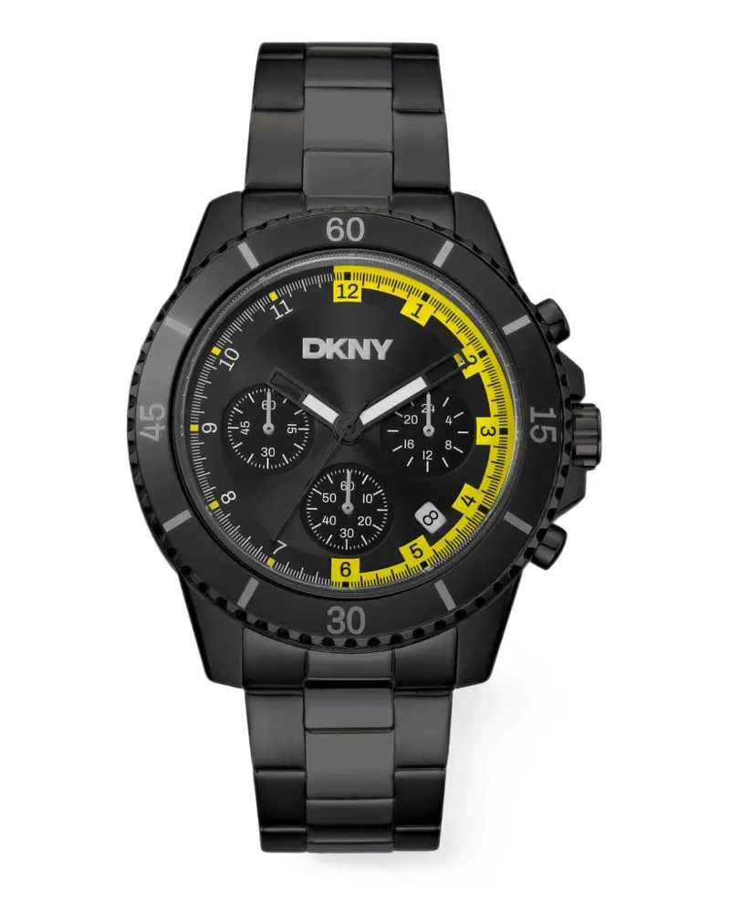 DKNY 42mm chronograph watch - Schwarz Schwarz