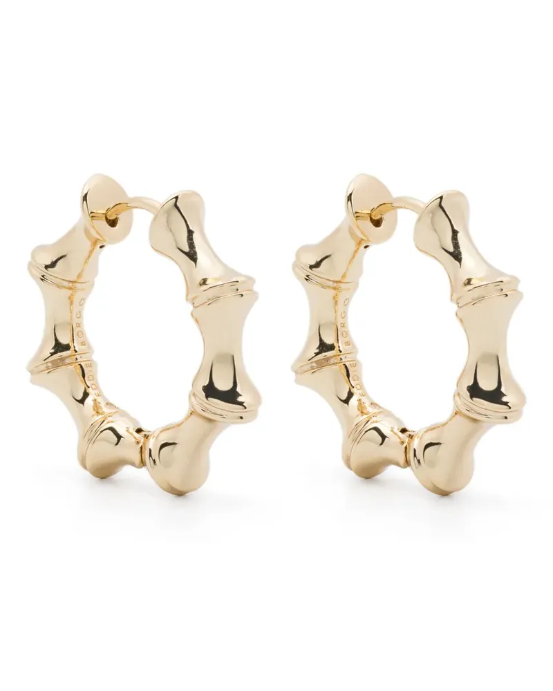 Eddie Borgo Bambu hoop earrings - Gold Gold