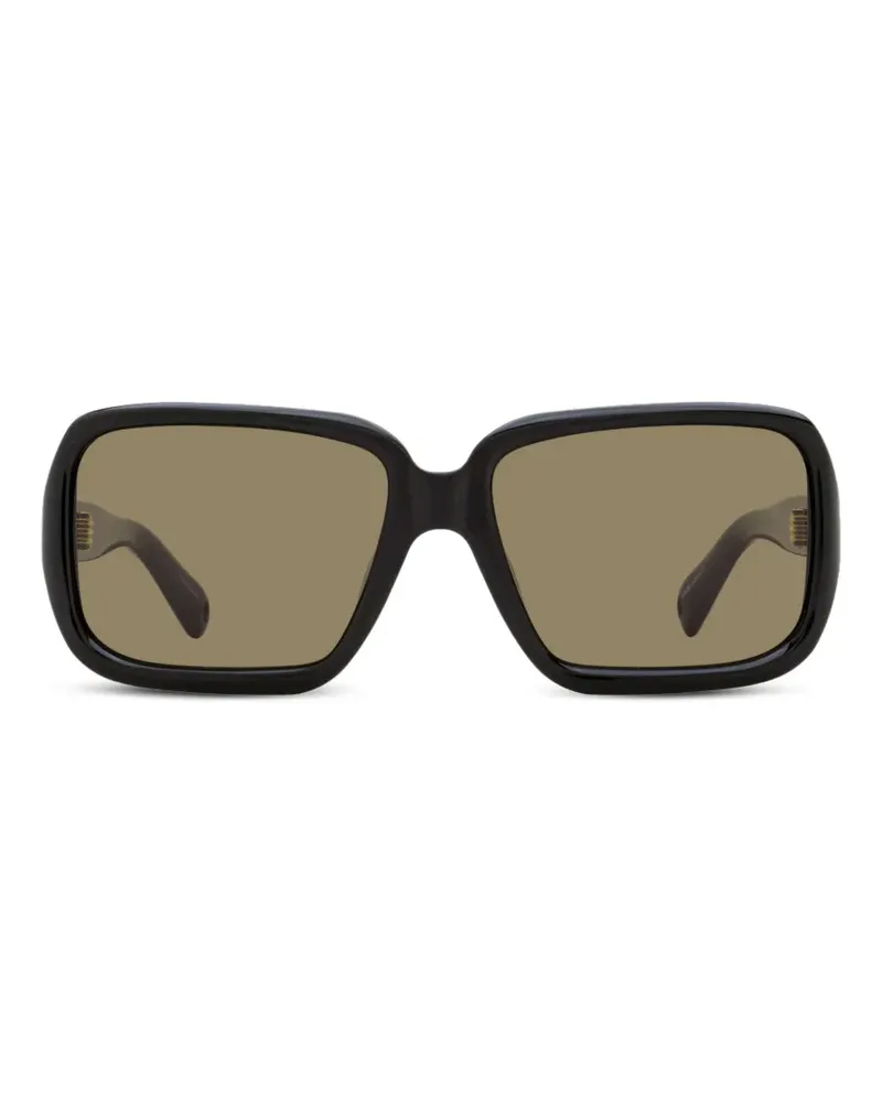 Jacquemus x Linda Farrow Cabana Sonnenbrille - Schwarz Schwarz