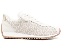 Sneakers mit Monogramm - Nude