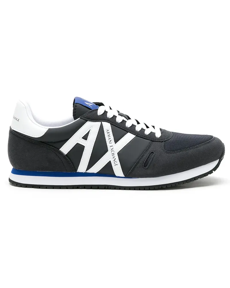 Armani Exchange Sneakers mit Logo-Detail - Blau Blau