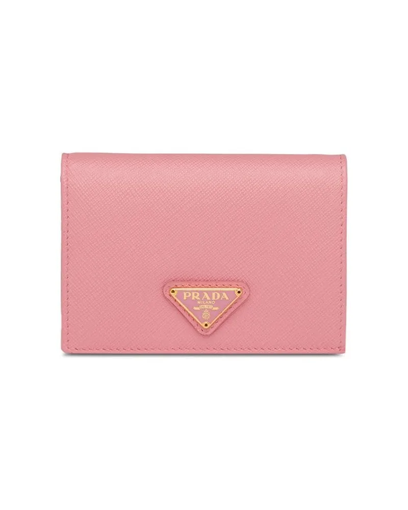 Prada Kleines faltbares Portemonnaie - Rosa Rosa