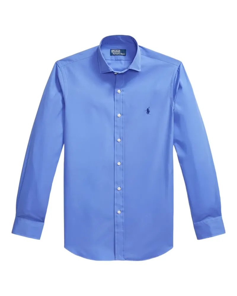 Ralph Lauren Hemd mit Logo-Stickerei - Blau Blau