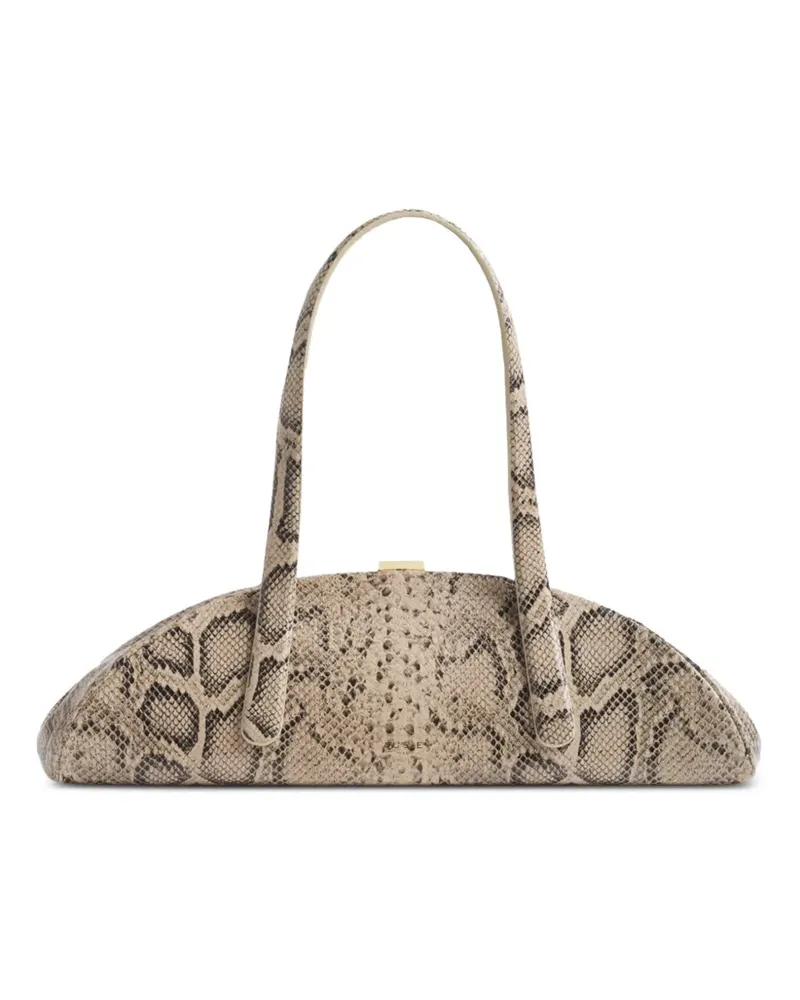 Thierry Mugler Snake Lua Tasche - Nude Nude