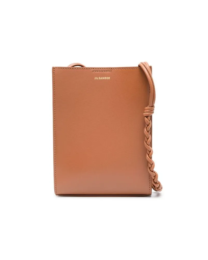 Jil Sander Tangle Schultertasche - Braun Braun