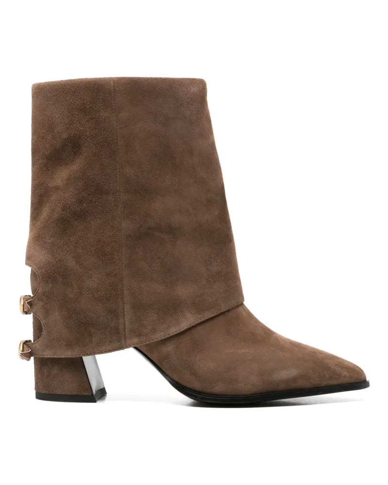 Bruno Premi Stiefeletten mit Schnalle - Braun Braun