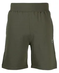 BAPE Ape Head One Point Shorts Grün