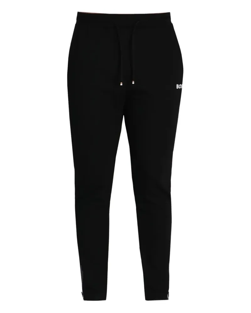 HUGO BOSS Jogginghose mit Logo-Detail - Schwarz Schwarz