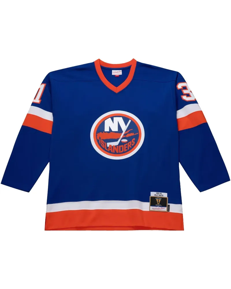 Mitchell & Ness Power Play "NHL New York Islanders 1982-83 Billy Smith" Trikot - Blau Blau