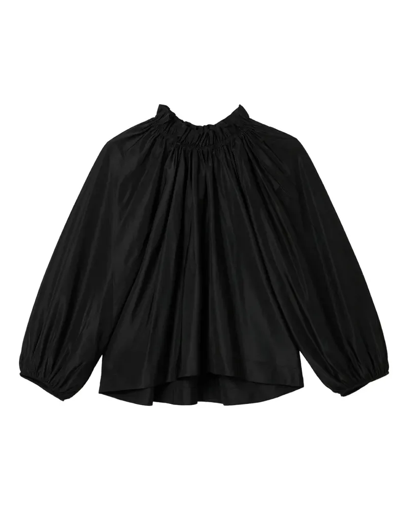 Simone Rocha Schulterfreies Cropped-Top - Schwarz Schwarz