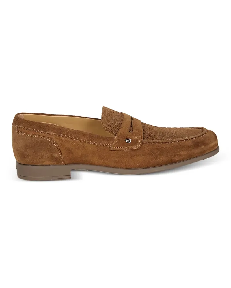 Baldinini suede loafers - Braun Braun