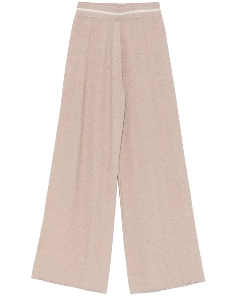 Liu Jo Hose mit Lurex-Detail - Nude Nude