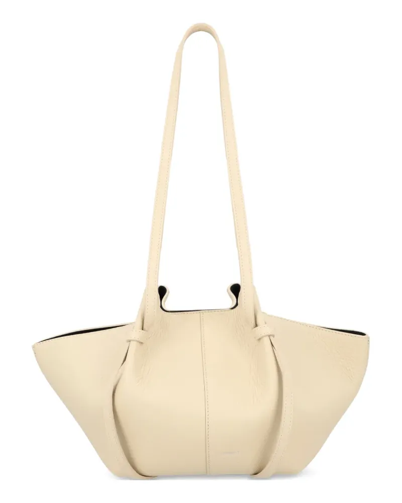 YUZEFI Mochi leather shoulder bag - Nude Nude