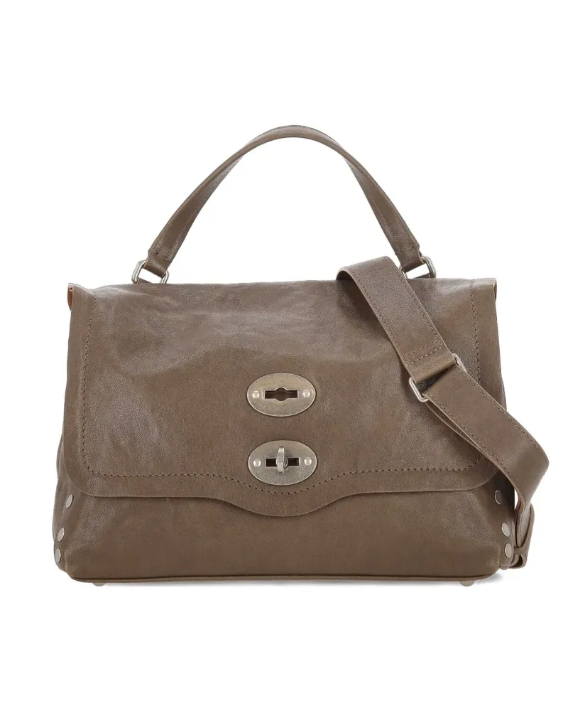 Zanellato medium Postina tote bag - Grau Grau