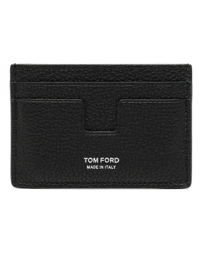 Tom Ford leather cardholder - Schwarz Schwarz