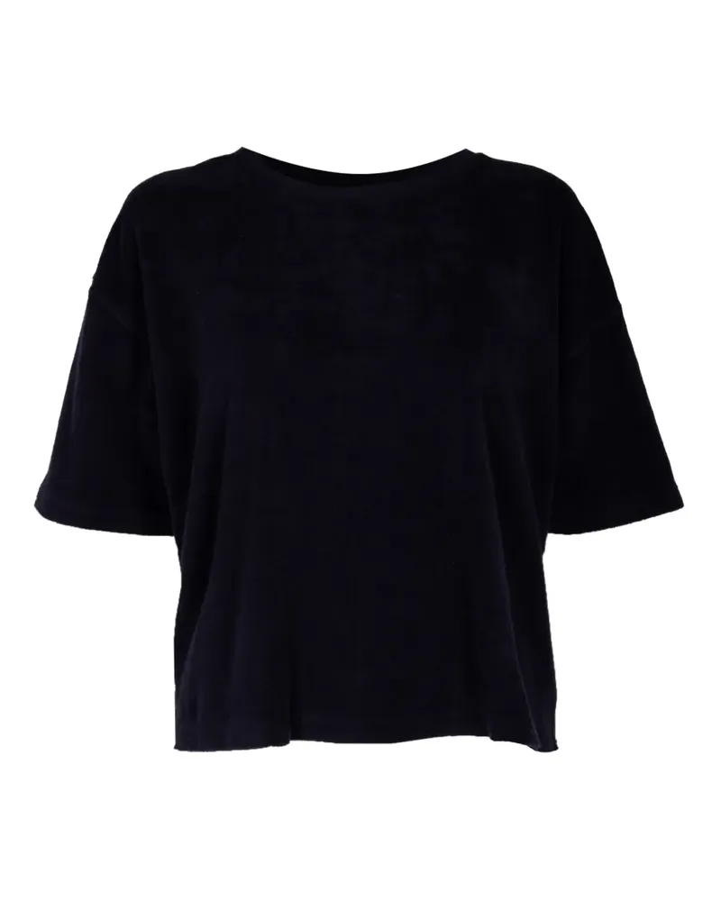 The Great The Micro Terry Track Crew. T-shirt - Blau Blau