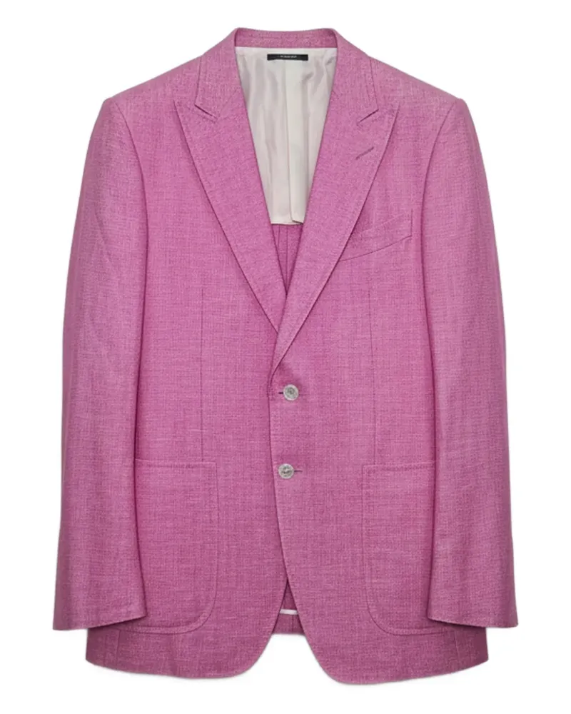 Tom Ford Sakko mit steigendem Revers - Rosa Rosa