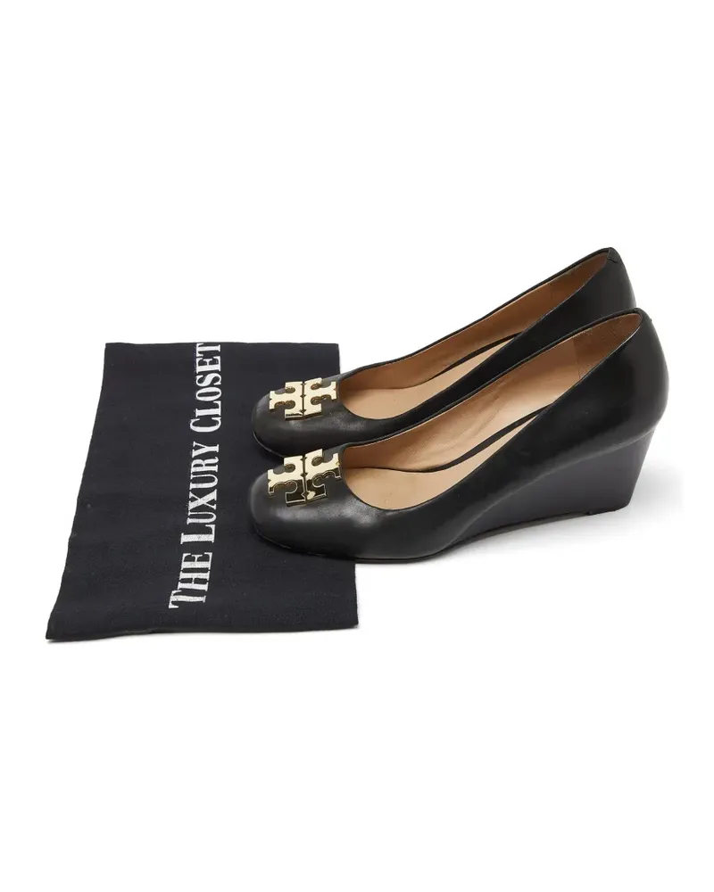 Tory Burch wedge pumps - Schwarz Schwarz