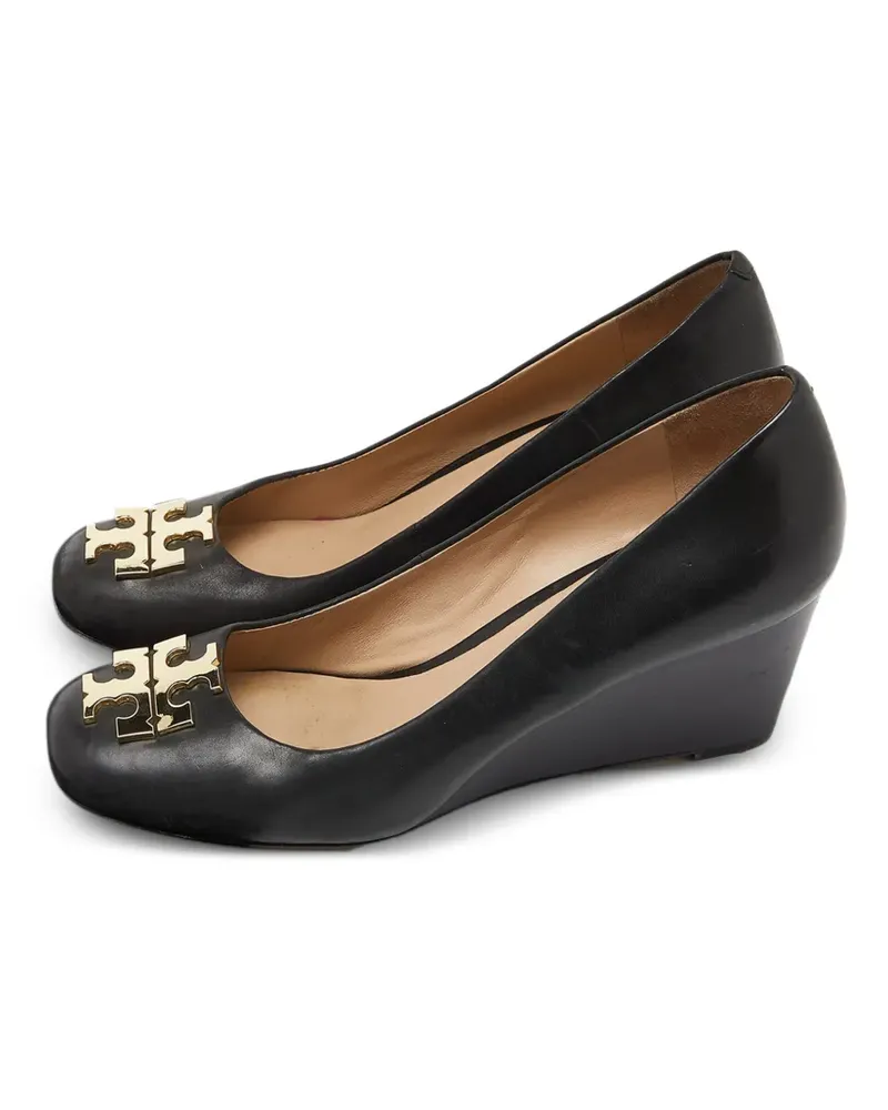 Tory Burch wedge pumps - Schwarz Schwarz