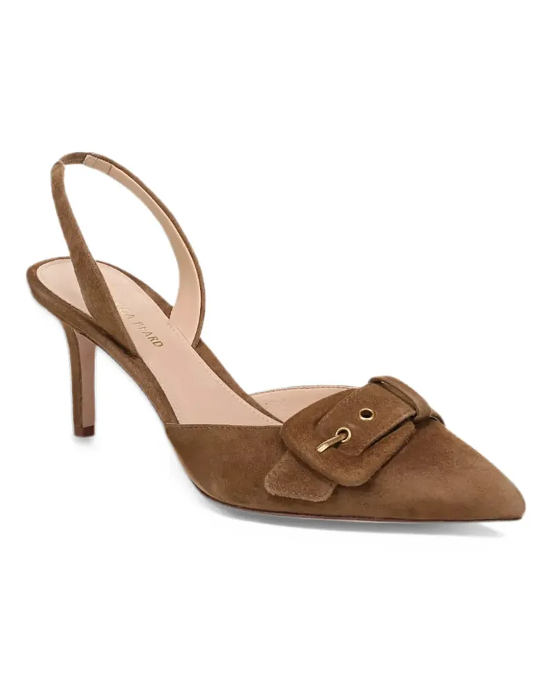 Veronica Beard Lenora buckle-detail pumps - Braun Braun