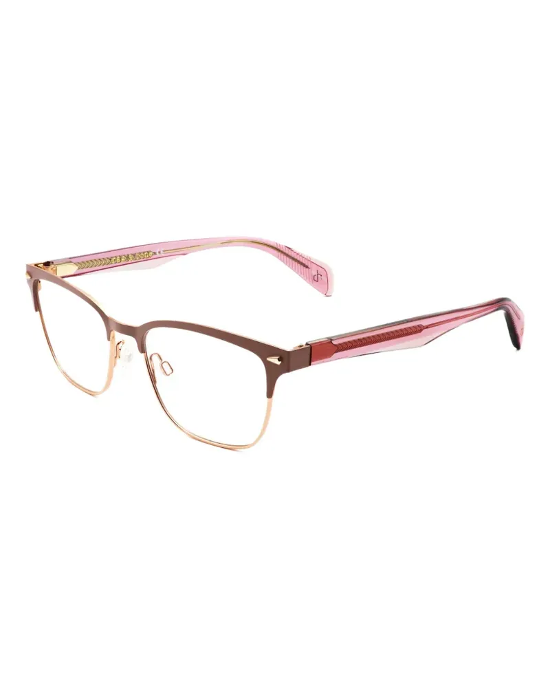 Rag & Bone Brille mit eckigem Gestell - Rosa Rosa