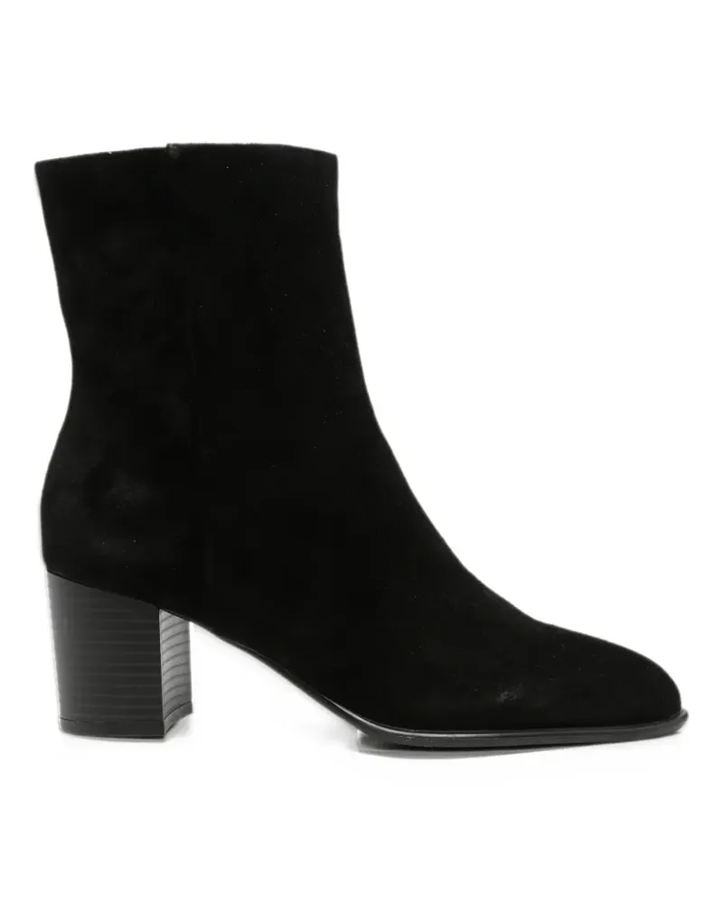 Bibi Lou suede block-heel ankle boots - Schwarz Schwarz