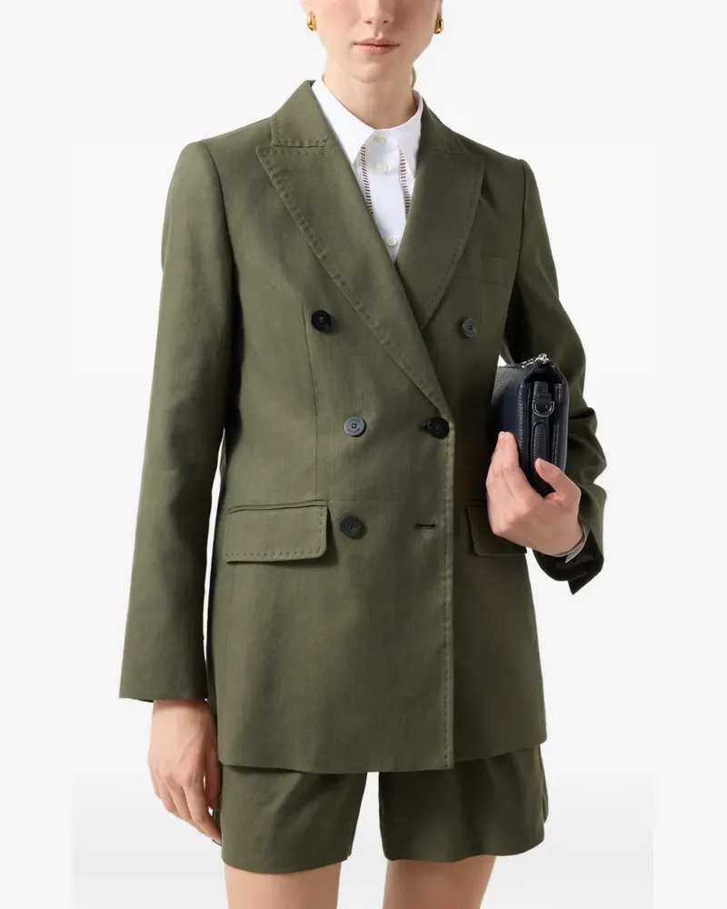 Bogner Doppelreihiger Hillary Blazer - Grün Grün