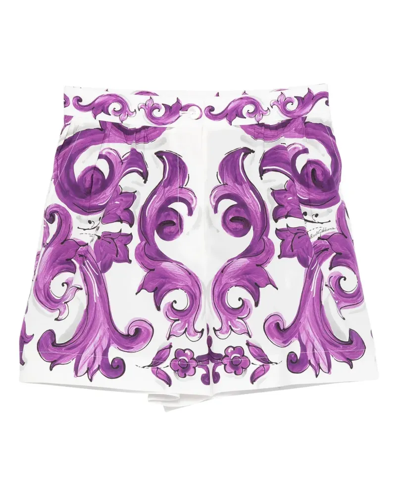 Dolce & Gabbana Klassische Shorts - Weiß Weiß