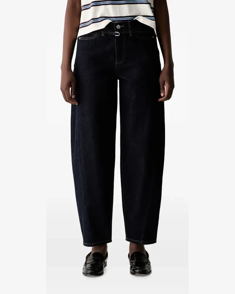 DKNY Tapered-Jeans mit Schnalle - Blau Blau