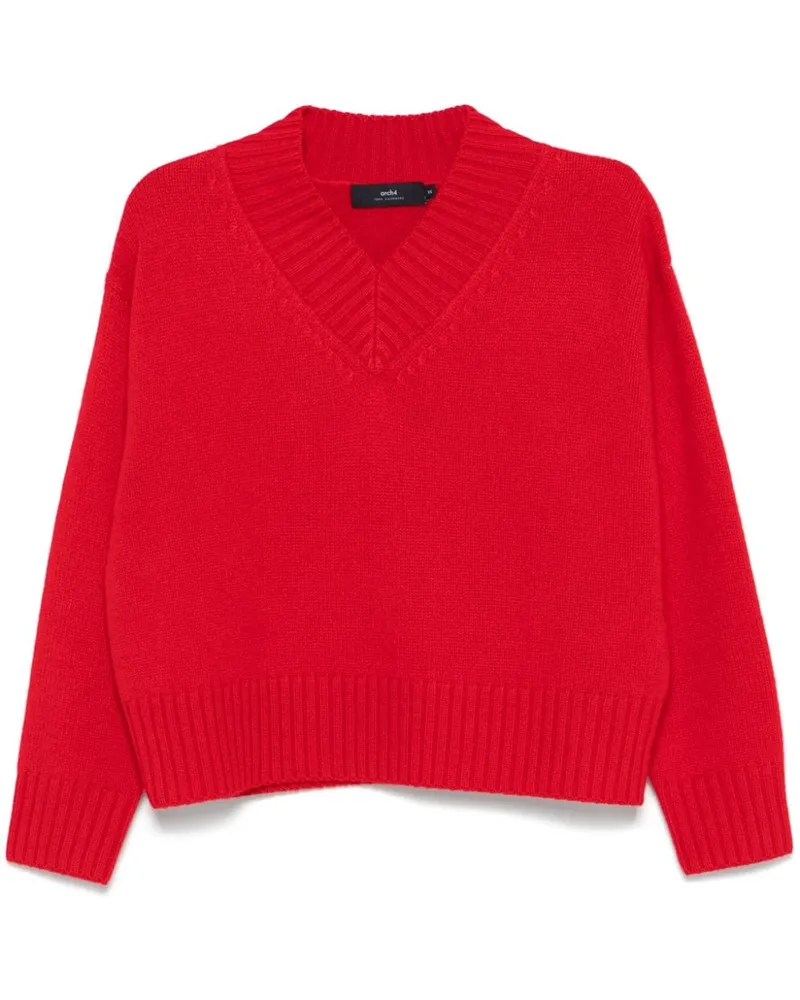 arch4 Andrea Pullover - Rot Rot