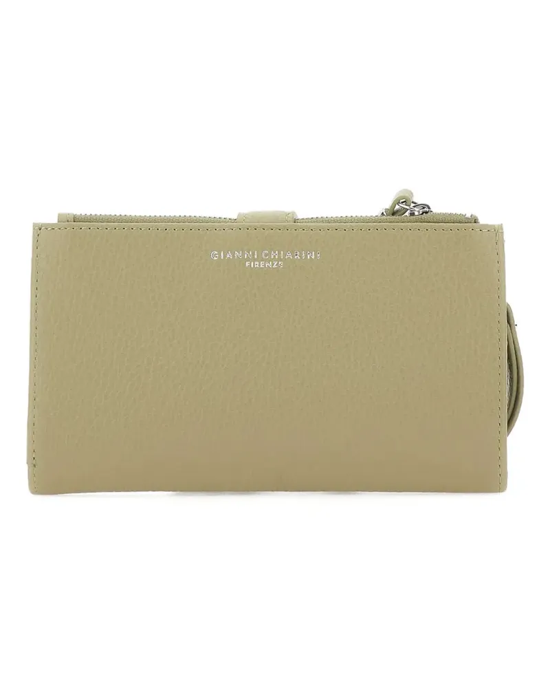 Gianni Chiarini Dollaro Portemonnaie mit Logo-Detail - Grün Grün