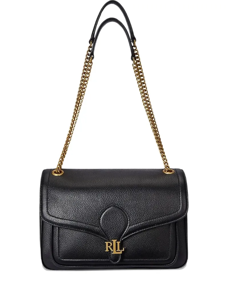 Ralph Lauren medium Bradley leather shoulder bag - Schwarz Schwarz
